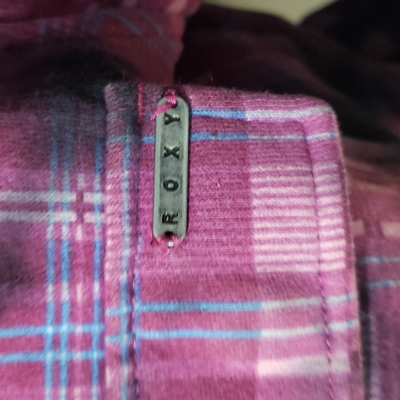 Vintage Roxy Logo Tie Dye Design Jacket Sz Medium - Picture 4 of 11